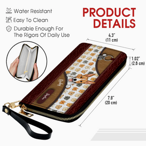 Custom Leather Wallet for Pet Lovers – Men & Women Gift - 89Prints