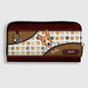 Custom Leather Wallet for Pet Lovers – Men & Women Gift - 89Prints