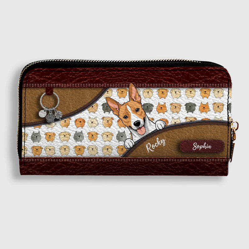 Custom Leather Wallet for Pet Lovers – Men & Women Gift - 89Prints