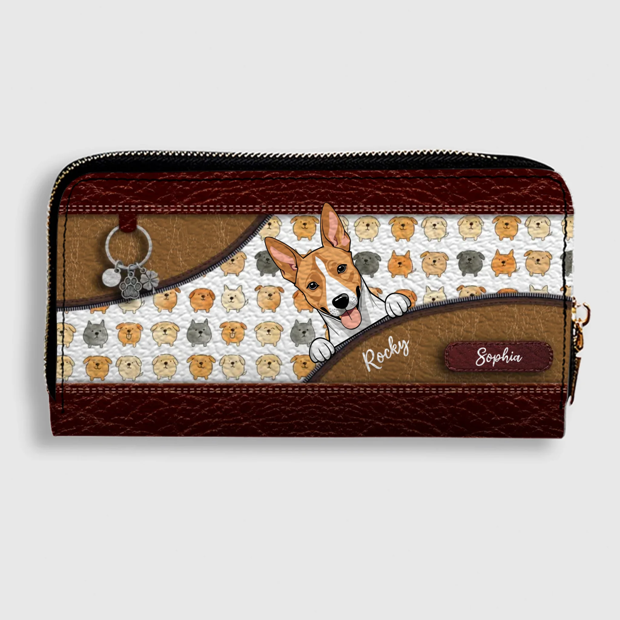 Custom Leather Wallet for Pet Lovers – Men & Women Gift - 89Prints