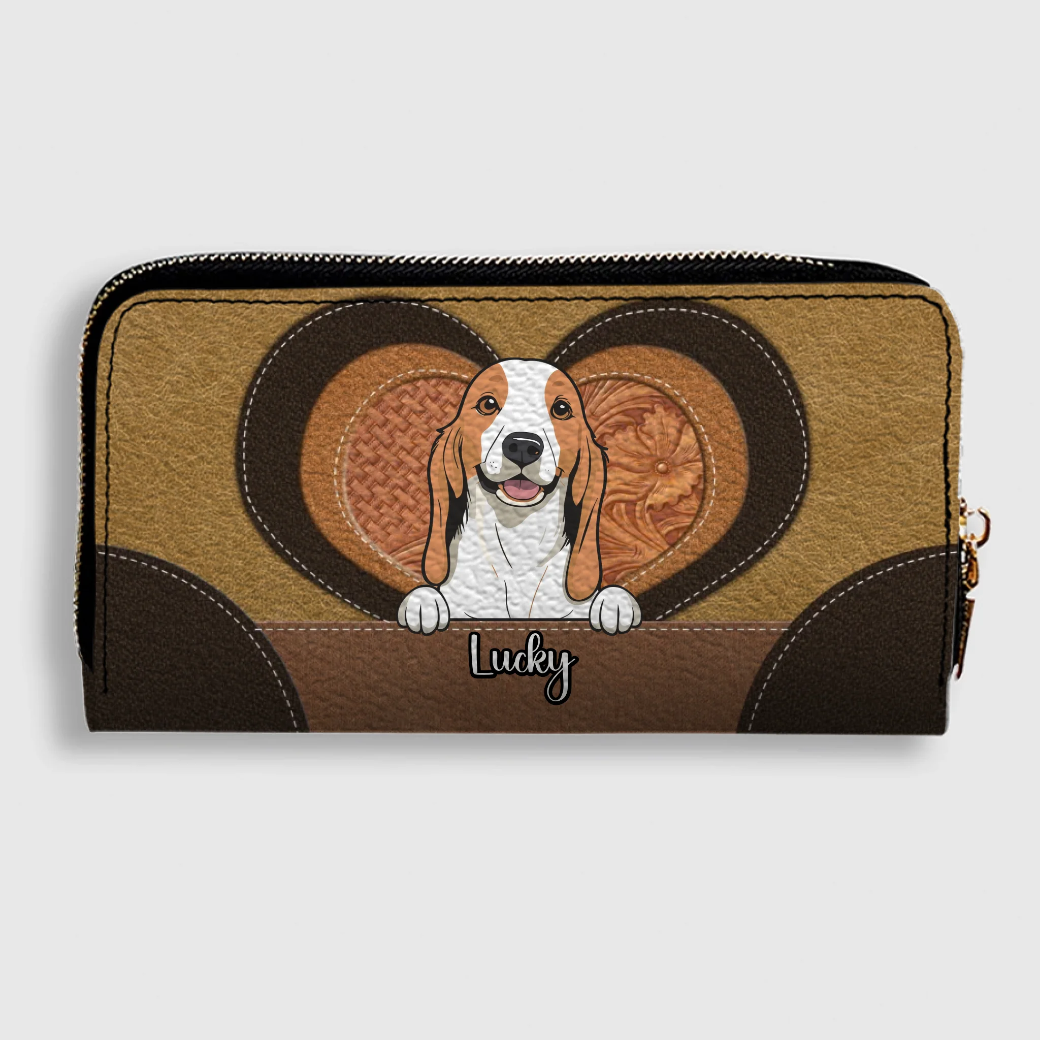 Vintage Style Custom Pet Wallet – Personalized Gift | 89Prints