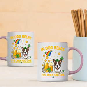 Rainbow St. Patrick’s Day Custom Dog & Cat Mug – Personalized Pet Name Gift – 89Prints
