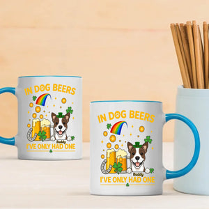 Rainbow St. Patrick’s Day Custom Dog & Cat Mug – Personalized Pet Name Gift – 89Prints