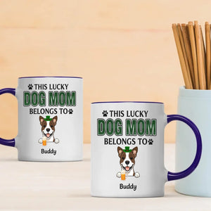 Patrick’s Day Dog Name Mug – Funny St. Patrick’s Day Personalized Dog Name Gift - 89Prints