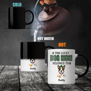 Patrick’s Day Dog Name Mug – Funny St. Patrick’s Day Personalized Dog Name Gift - 89Prints