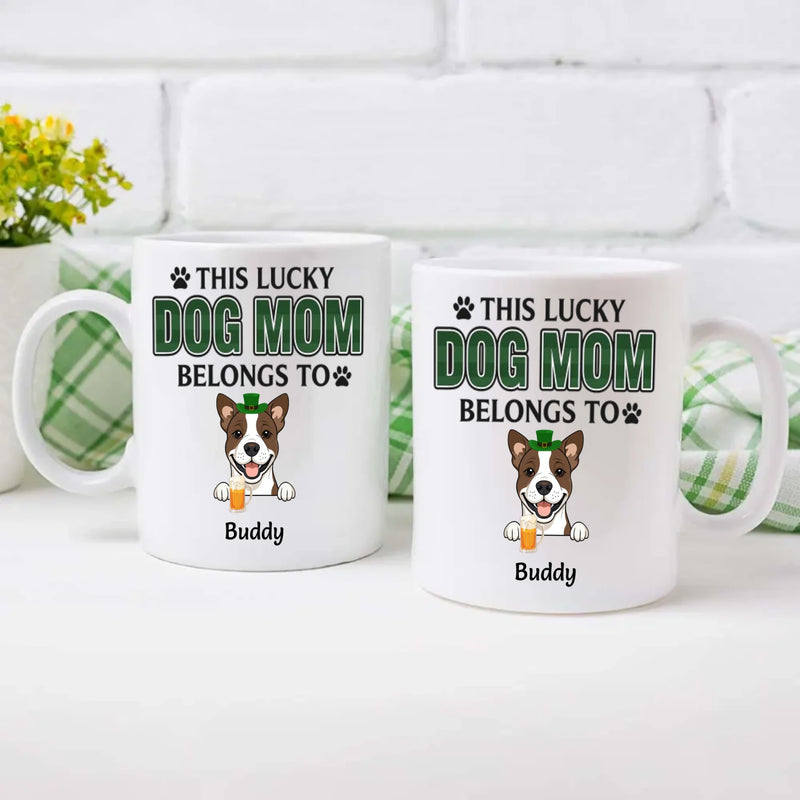 Patrick’s Day Dog Name Mug – Funny St. Patrick’s Day Personalized Dog Name Gift - 89Prints