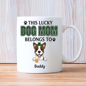Patrick’s Day Dog Name Mug – Funny St. Patrick’s Day Personalized Dog Name Gift - 89Prints