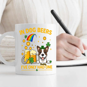 Rainbow St. Patrick’s Day Custom Dog & Cat Mug – Personalized Pet Name Gift – 89Prints