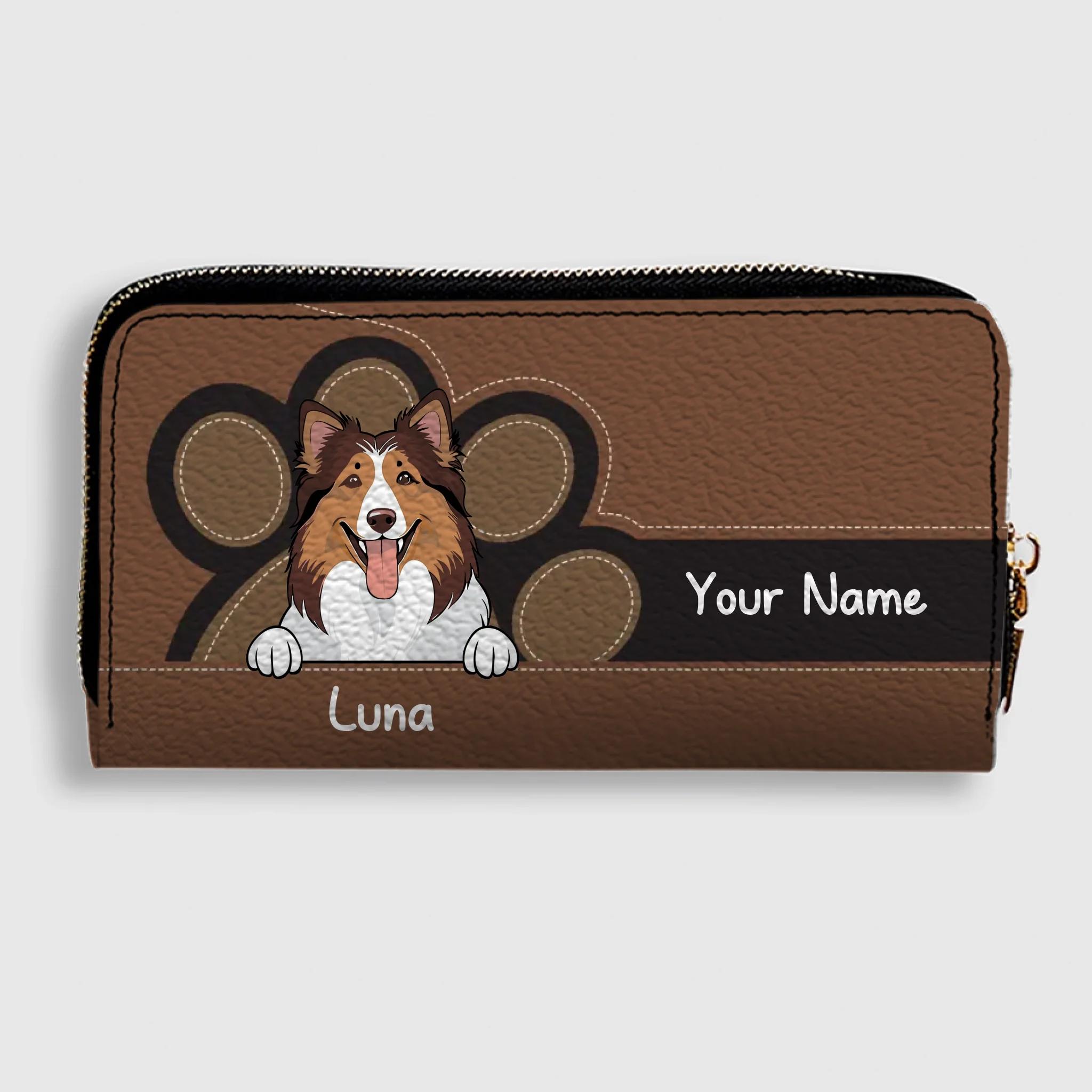 Customized Pet Wallet – Add Your Pet’s Name & Portrait | 89Prints