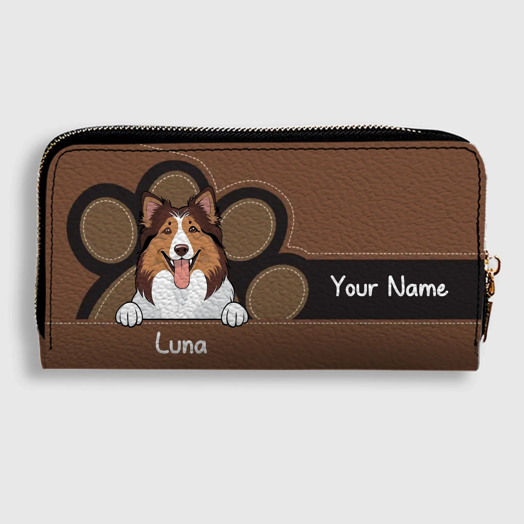 Customized Pet Wallet – Add Your Pet’s Name & Portrait | 89Prints