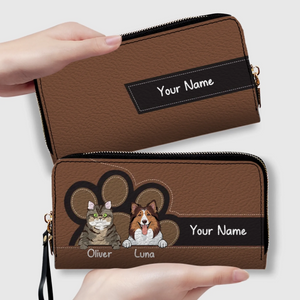 Customized Pet Wallet – Add Your Pet’s Name & Portrait | 89Prints