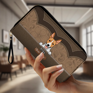 Customized Pet Wallet – Choose Your Colors & Pet Art Style | 89Prints