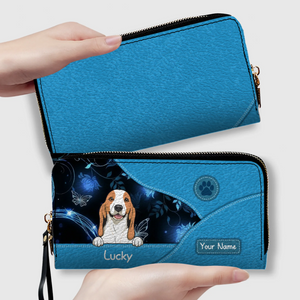 Customized Pet Wallet – Select Text, Color & Pet Count | 89Prints