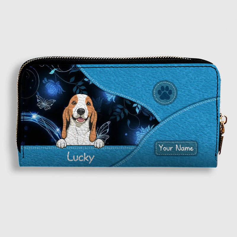 Customized Pet Wallet – Select Text, Color & Pet Count | 89Prints