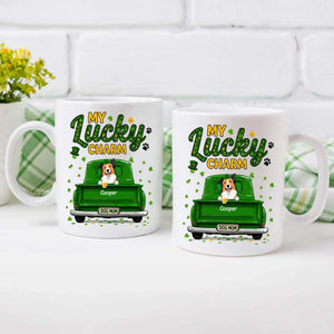 Personalized Shamrock Pet Mug for a Lucky & Happy St. Patrick’s Celebration - 89Prints