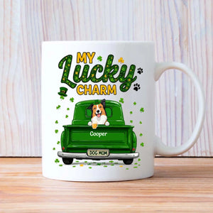 Personalized Shamrock Pet Mug for a Lucky & Happy St. Patrick’s Celebration - 89Prints