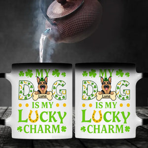 Personalized St. Patrick’s Mug – My Dog Is My Lucky Charm Celebration - 89Prints