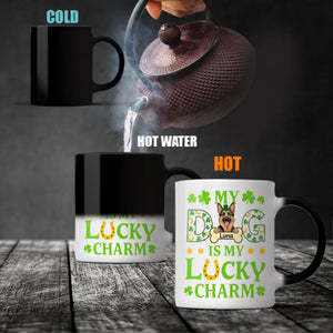 Personalized St. Patrick’s Mug – My Dog Is My Lucky Charm Celebration - 89Prints