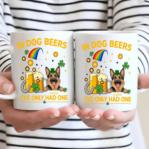 Lucky Leprechaun Dog Mug – St. Patrick’s Day Coffee Cup for Dog Lovers - 89Prints