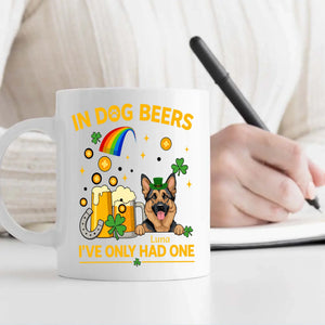 Lucky Leprechaun Dog Mug – St. Patrick’s Day Coffee Cup for Dog Lovers - 89Prints