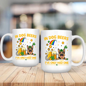 Lucky Leprechaun Dog Mug – St. Patrick’s Day Coffee Cup for Dog Lovers - 89Prints