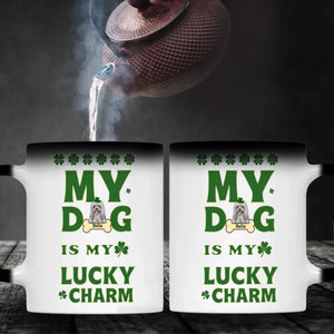 St. Patrick’s Dog Mug – Personalized Lucky Dog Celebration Coffee Cup – 89Prints