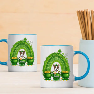 Happy St. Patrick’s Day Rainbow Mug – Personalized Lucky Celebration Gift - 89Prints