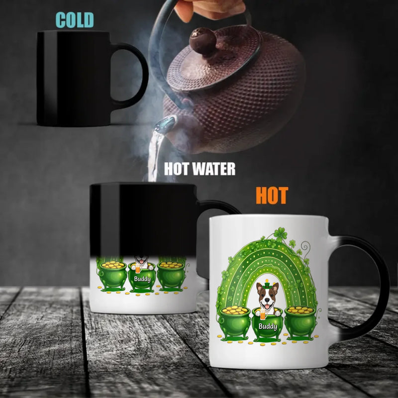 Happy St. Patrick’s Day Rainbow Mug – Personalized Lucky Celebration Gift - 89Prints