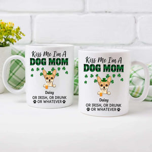 Dog Mom St. Patrick’s Day Mug – Leprechaun Dog & Funny Irish Quote - 89Prints