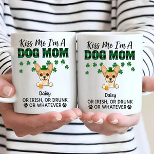 Dog Mom St. Patrick’s Day Mug – Leprechaun Dog & Funny Irish Quote - 89Prints