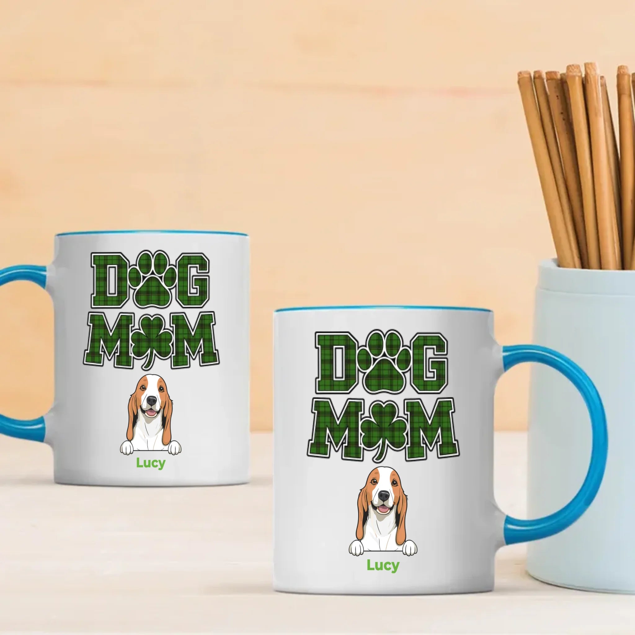 Personalized Dog Mug – Custom Dog Breeds & Name | 89Prints