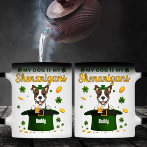 Happy St. Patrick’s Day Dog Mug – Personalized Lucky Shenanigans Gift | 89Prints