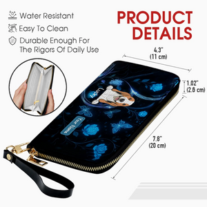 Blue Glow Fantasy Pet Wallet – Personalized Dogs & Cats Wallets | 89Prints