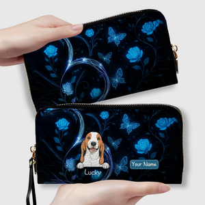 Blue Glow Fantasy Pet Wallet – Personalized Dogs & Cats Wallets | 89Prints