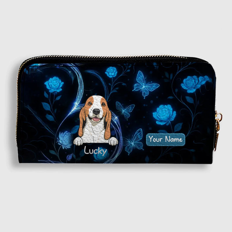 Blue Glow Fantasy Pet Wallet – Personalized Dogs & Cats Wallets | 89Prints