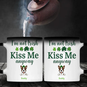 Dog Lover St Patrick’s Day Mug – Happy Saint Paw-Trick’s Day with Cute Dog Art - 89Prints