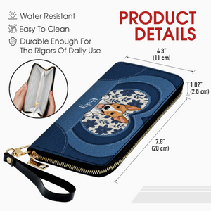 Custom Pet Portrait Wallet – Personalized Gift for Pet Lovers | 89Prints