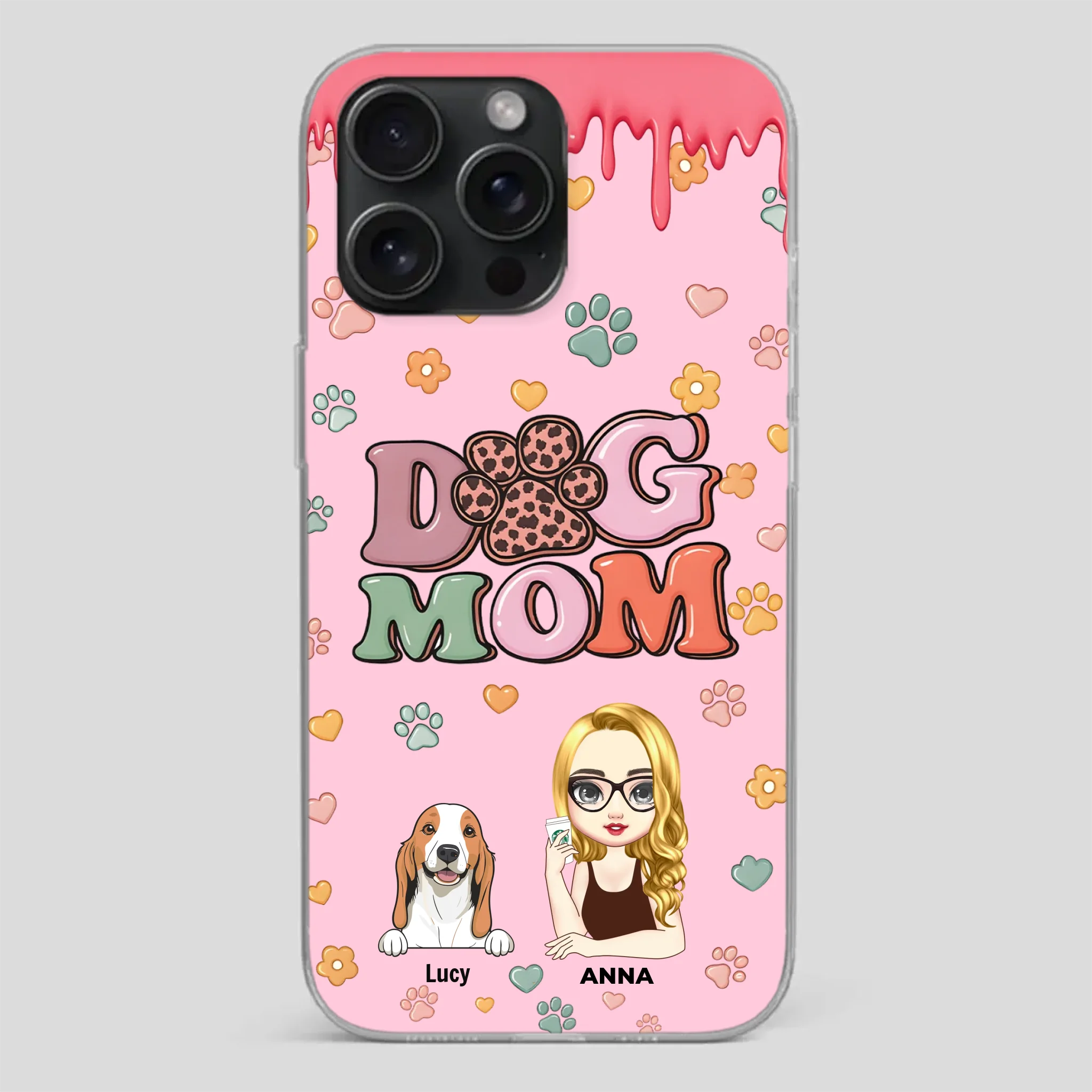 Custom Dog Phone Case – Lightweight, Durable, Fade-Resistant Design - 89Prints