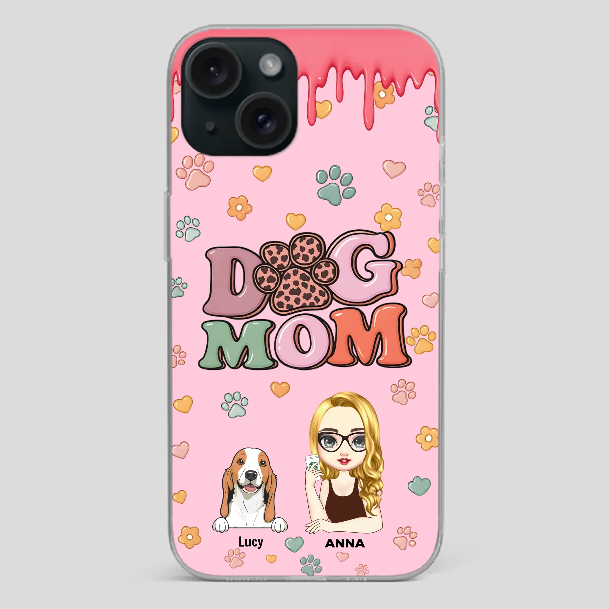 Custom Dog Phone Case – Lightweight, Durable, Fade-Resistant Design - 89Prints