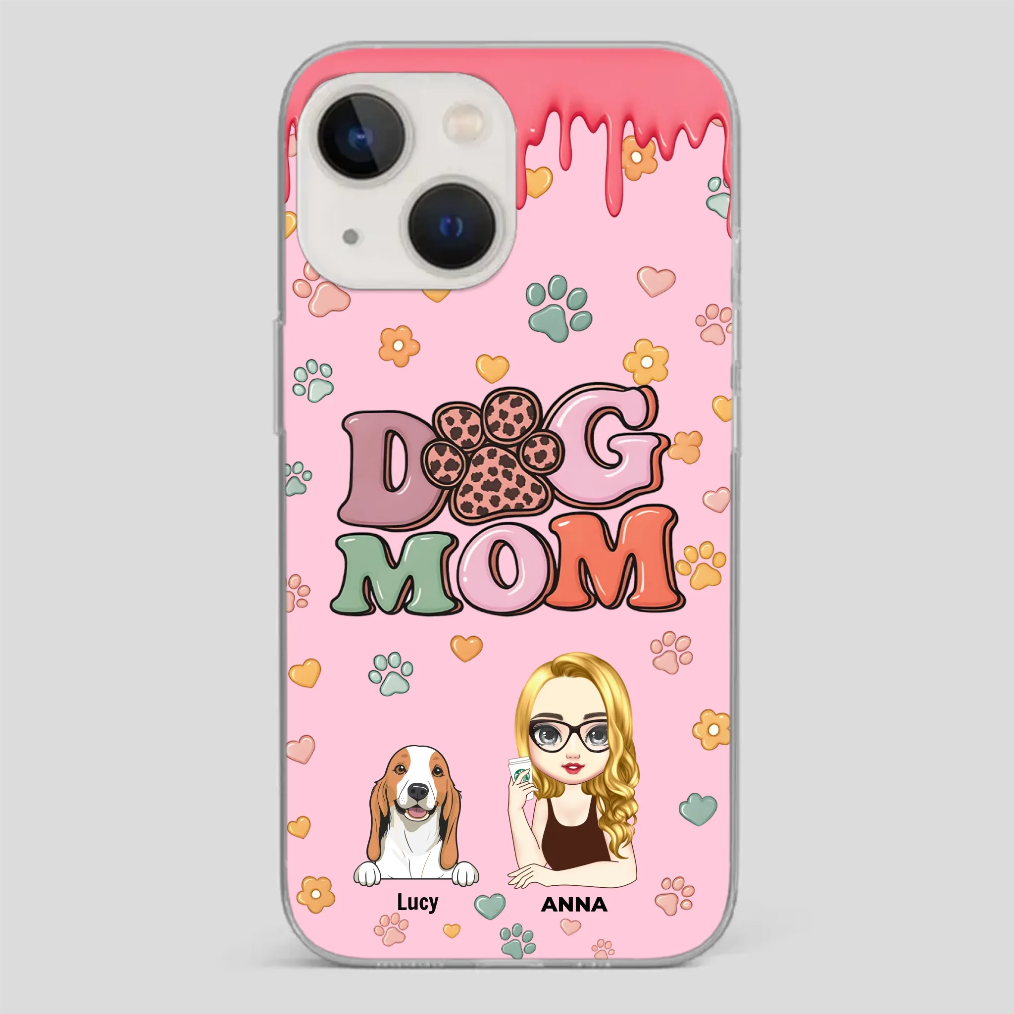 Custom Dog Phone Case – Lightweight, Durable, Fade-Resistant Design - 89Prints