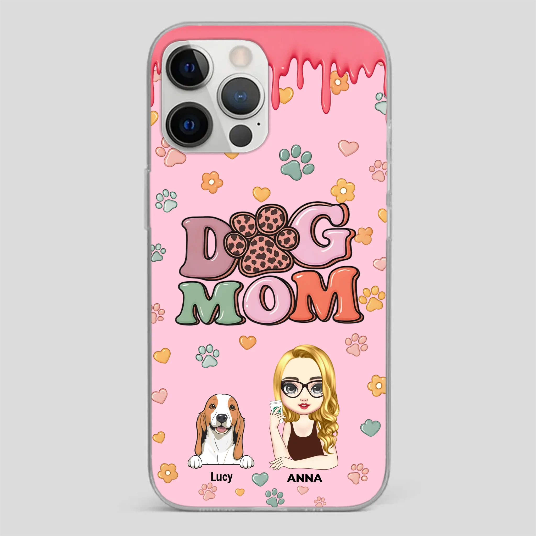 Custom Dog Phone Case – Lightweight, Durable, Fade-Resistant Design - 89Prints