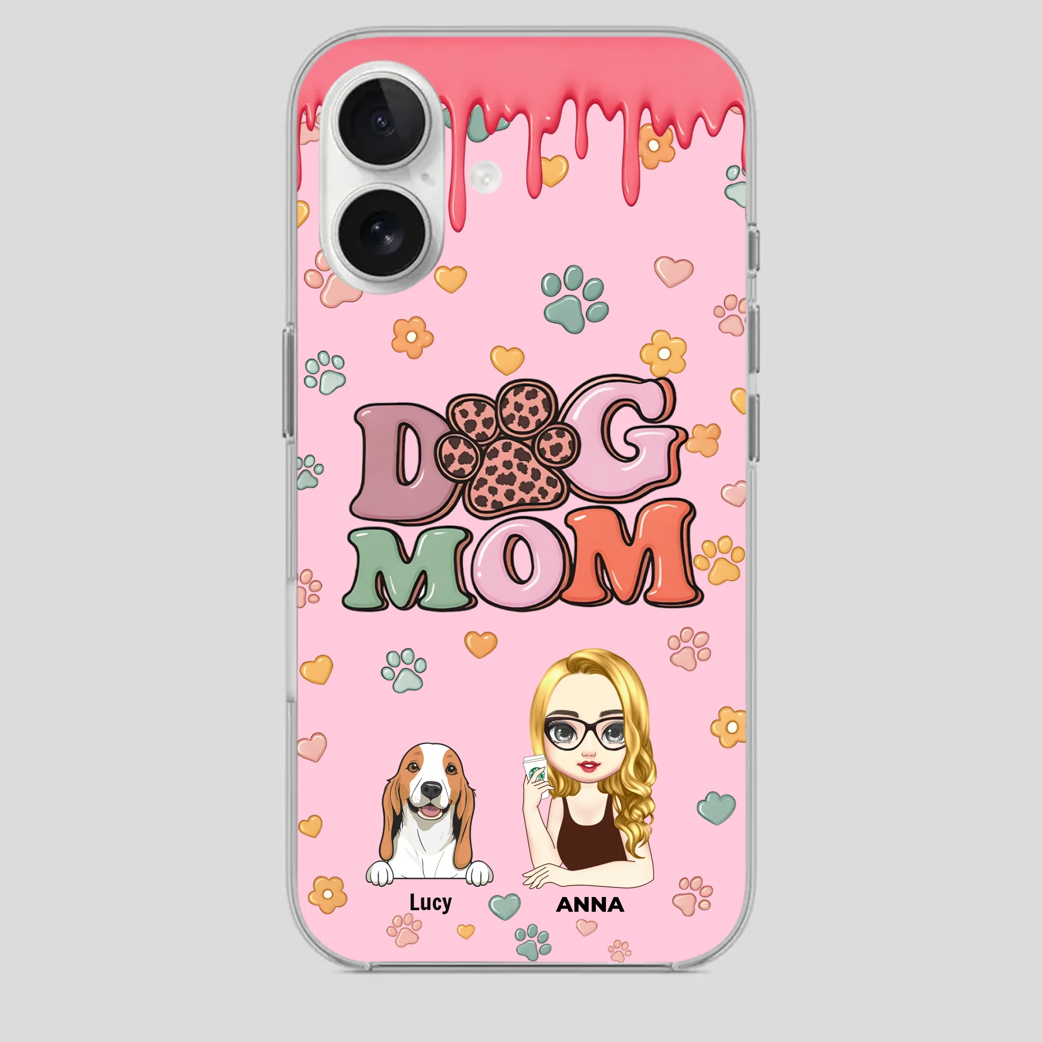 Custom Dog Phone Case – Lightweight, Durable, Fade-Resistant Design - 89Prints
