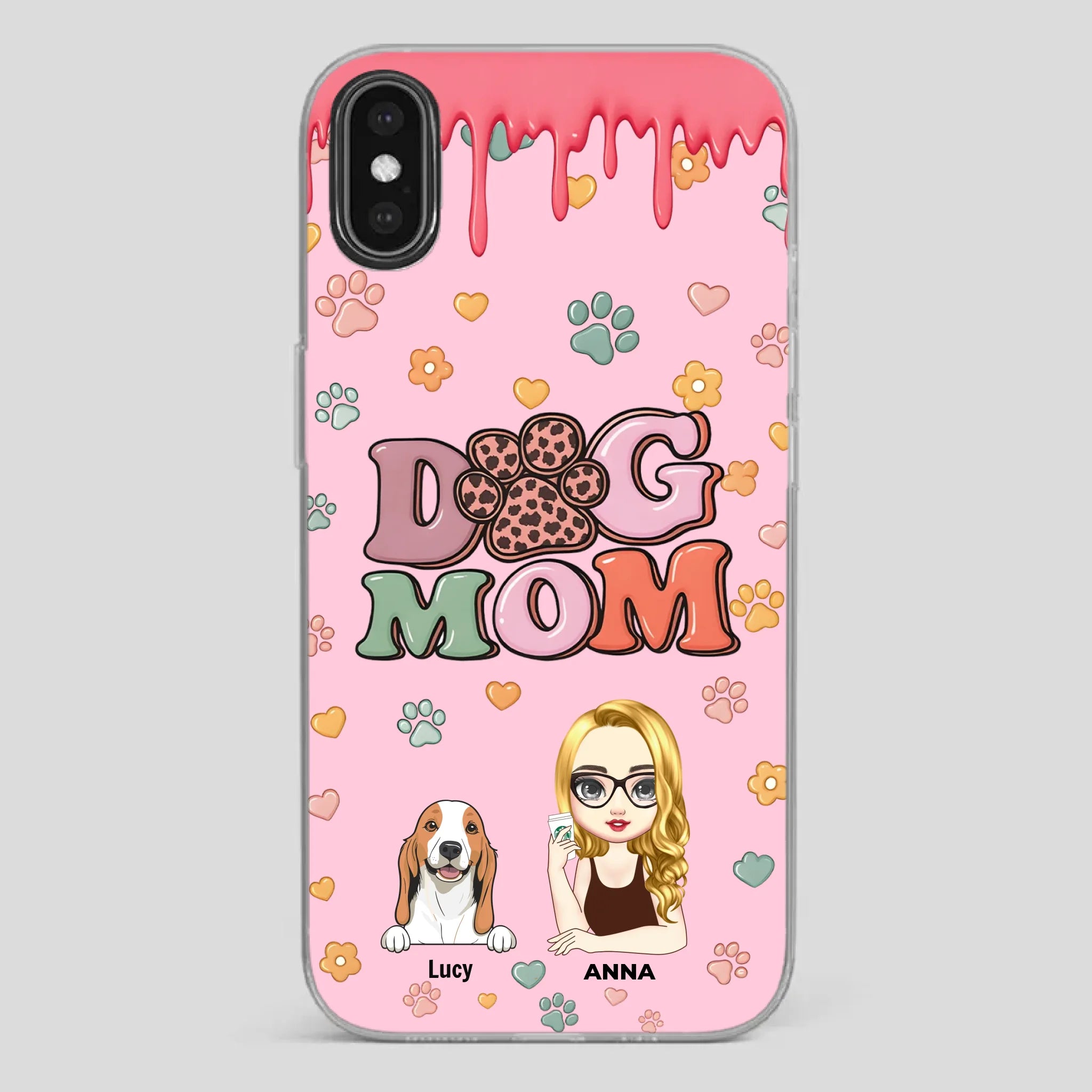 Custom Dog Phone Case – Lightweight, Durable, Fade-Resistant Design - 89Prints