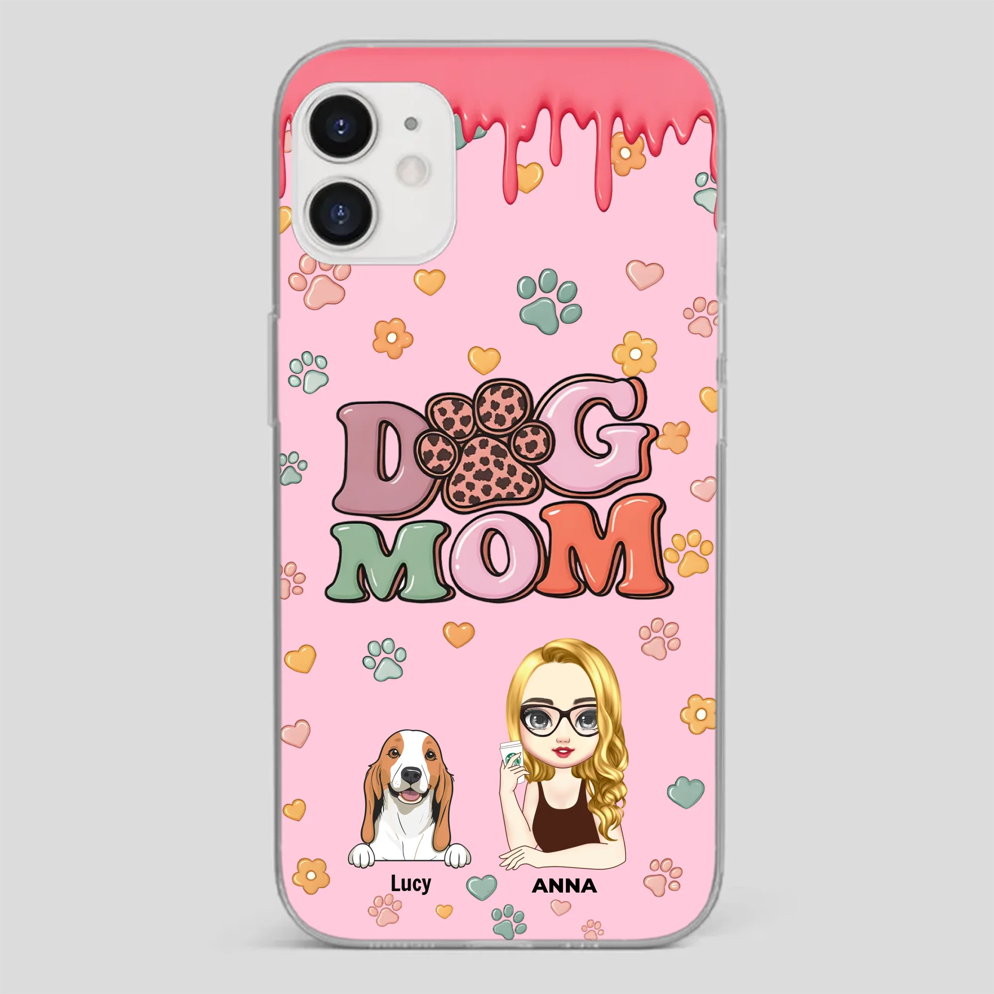 Custom Dog Phone Case – Lightweight, Durable, Fade-Resistant Design - 89Prints