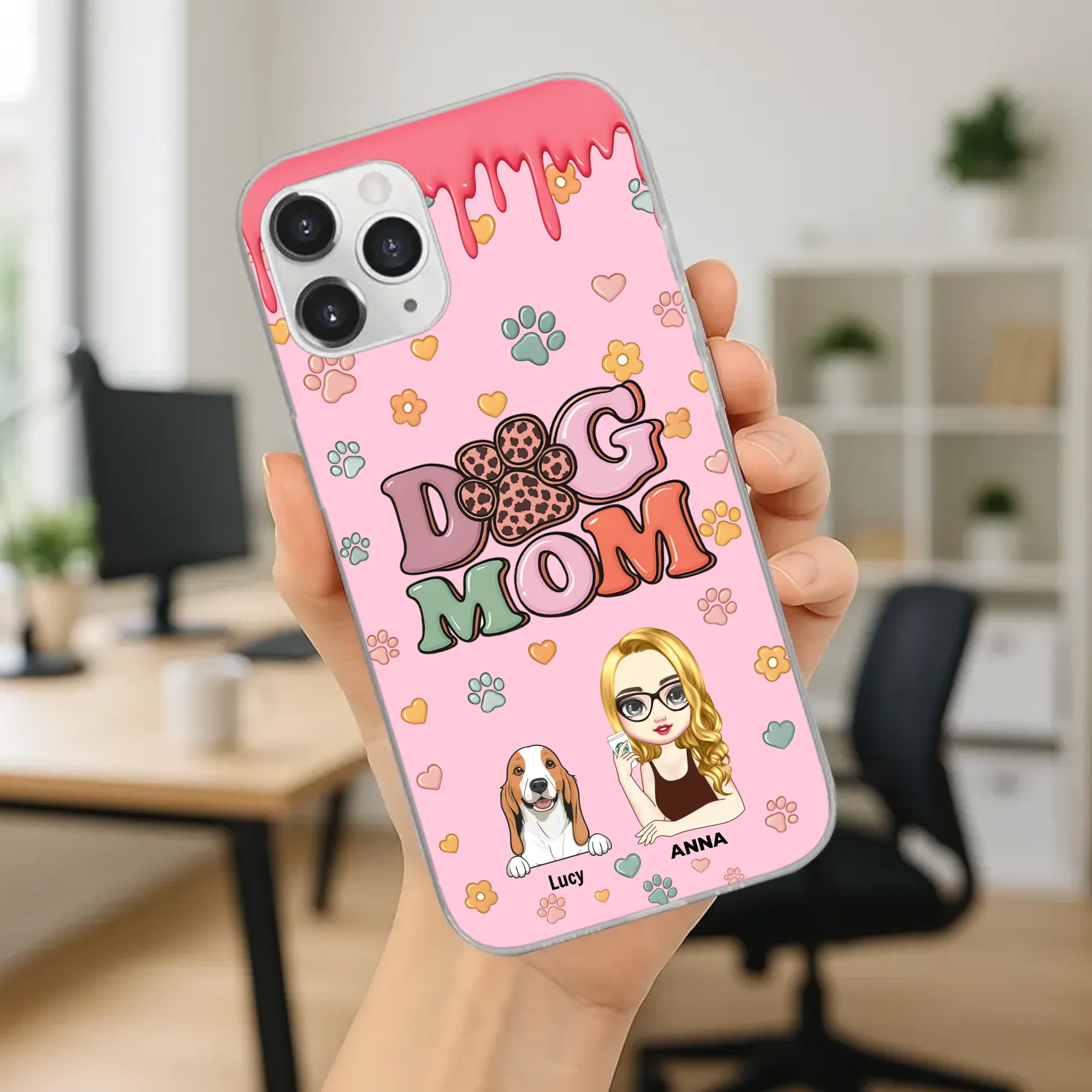 Custom Dog Phone Case – Lightweight, Durable, Fade-Resistant Design - 89Prints