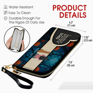 “God Sent Me My Dogs” - Personalized Dog Wallet For Dog Lovers - 89Prints