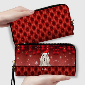 Ultimate Christmas Leather Wallet Gift – Personalized Wallet For Pet Lovers | 89Prints