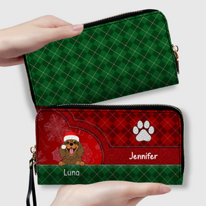 Personalized Leather Wallet – Christmas Gift for Pet Lovers | 89Prints
