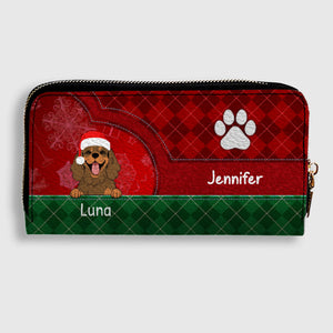 Personalized Leather Wallet – Christmas Gift for Pet Lovers | 89Prints