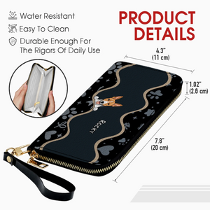 Wholesome Custom Pet Wallet – Personalized Gift for Pet Lovers | 89Prints